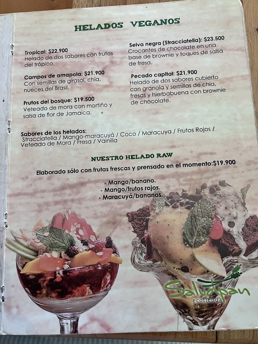 Menu - Saludpan photo 1