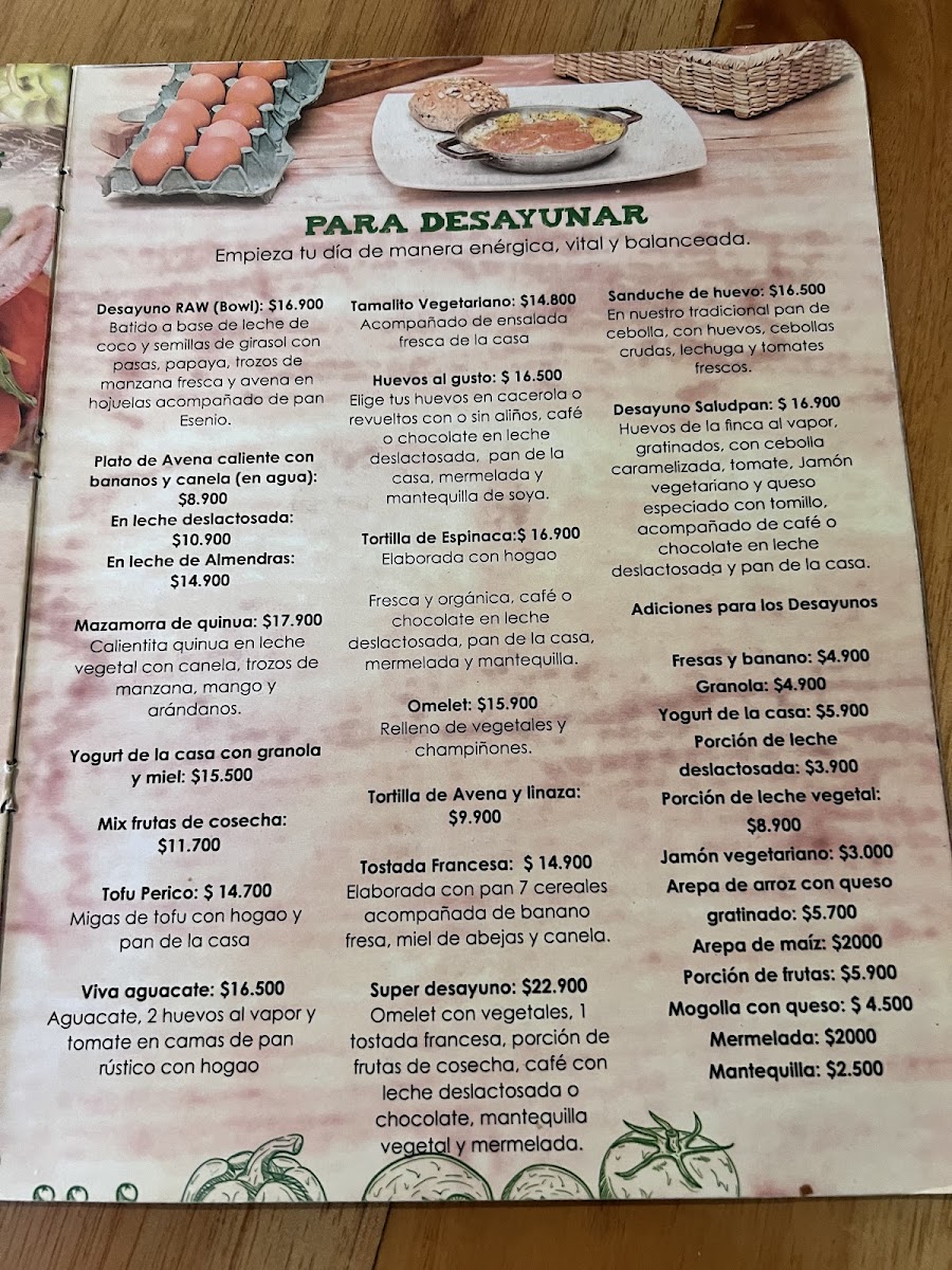 Menu - Saludpan photo 2