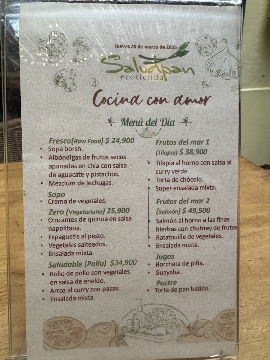Menu - Saludpan photo 4